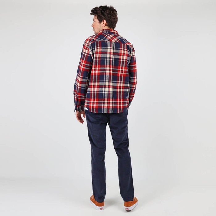 Oxbow Heavy weight brushed checks overshirt Q2CANYON