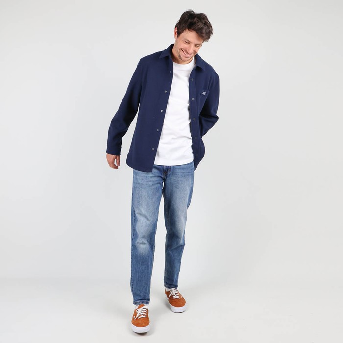 Oxbow Plain heavy brushed overshirt Q2CASCADE