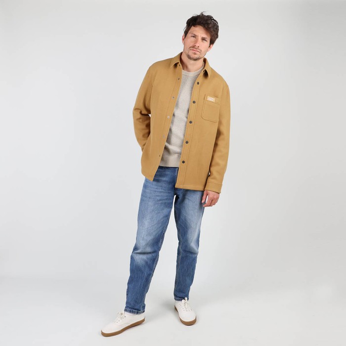 Oxbow Plain heavy brushed overshirt Q2CASCADE