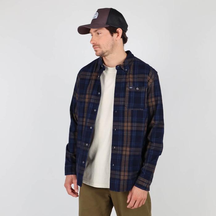 Oxbow Yarn dyed cord checks LS shirt Q2CALDO