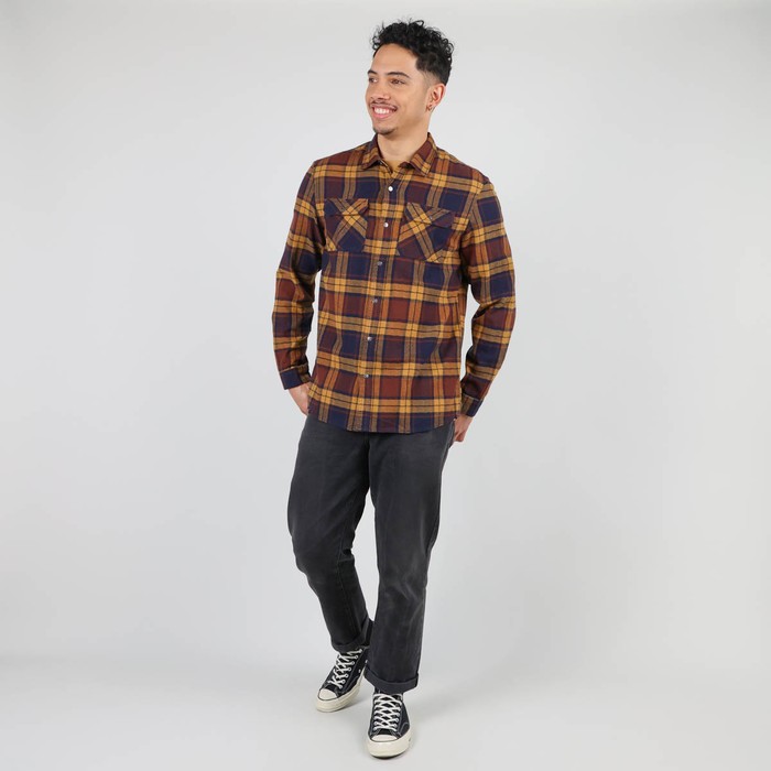 Oxbow Yarn dyed big checks LS shirt Q2CREEK