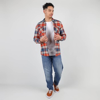 Oxbow Yarn dyed big checks LS shirt Q2CREEK