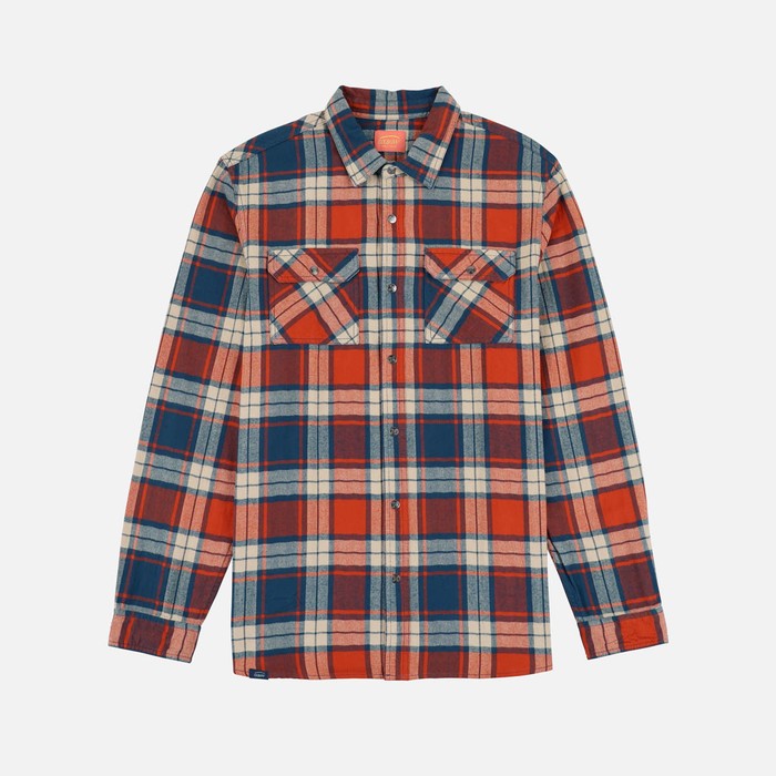 Oxbow Yarn dyed big checks LS shirt Q2CREEK