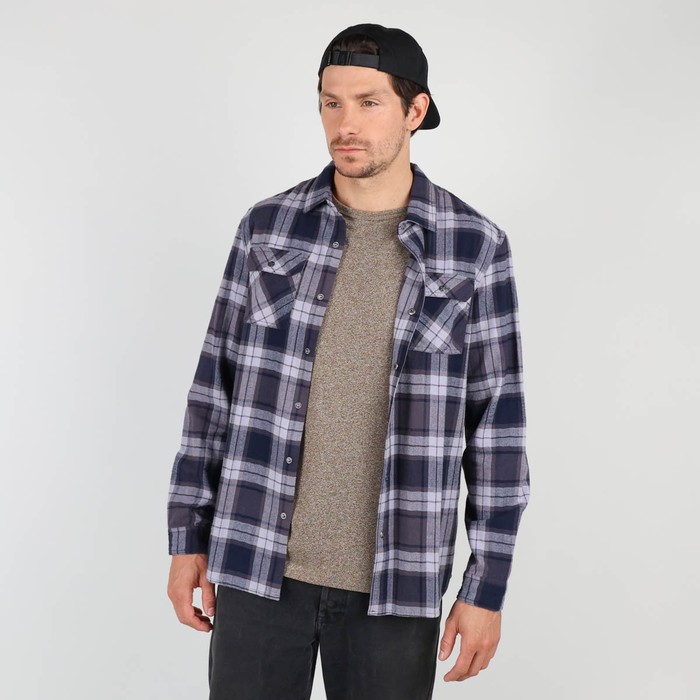 Oxbow Yarn dyed big checks LS shirt Q2CREEK