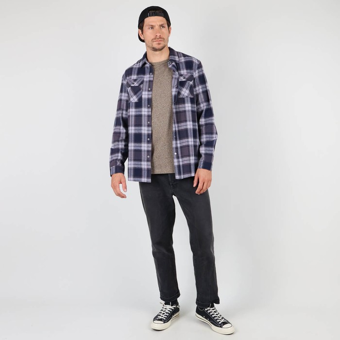 Oxbow Yarn dyed big checks LS shirt Q2CREEK