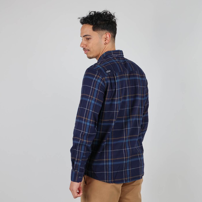 Oxbow Yarn dyed checks brushed LS shirt Q2COLK