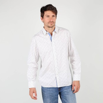 Oxbow Micro print long sleeve shirt Q2CERLAG