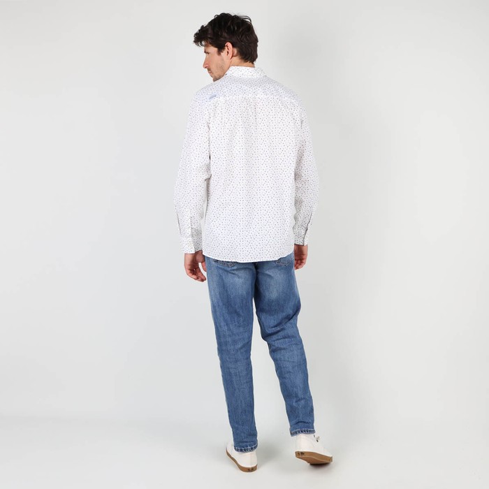 Oxbow Micro print long sleeve shirt Q2CERLAG