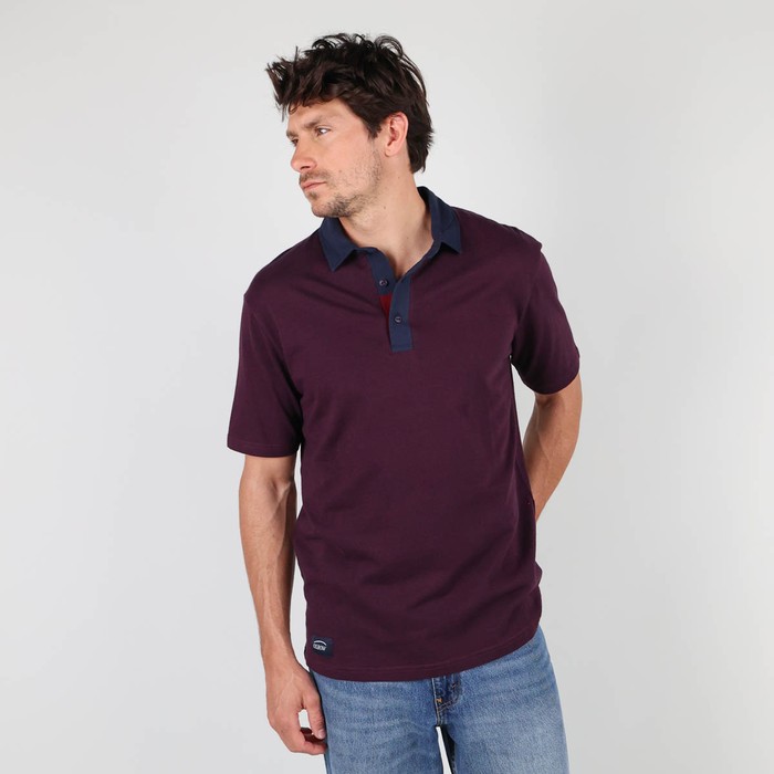 Oxbow Short sleeves straight cut cotton polo shirt. Q2NORQUAY