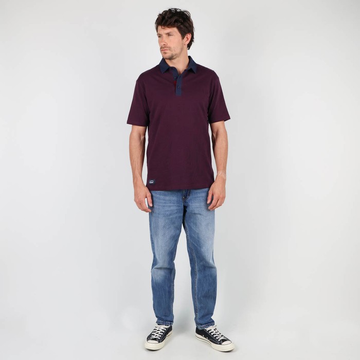 Oxbow Short sleeves straight cut cotton polo shirt. Q2NORQUAY