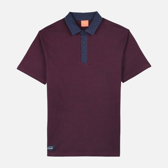 Oxbow Short sleeves straight cut cotton polo shirt. Q2NORQUAY