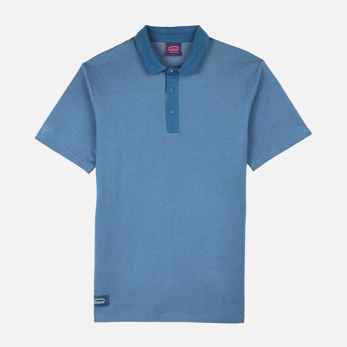 Oxbow Short sleeves straight cut cotton polo shirt. Q2NORQUAY