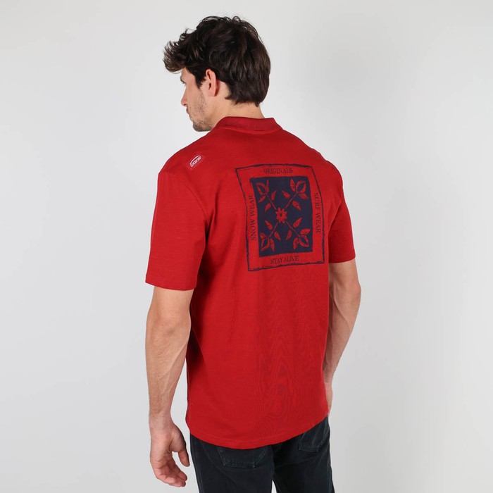 Oxbow Short sleeves straight cut cotton polo shirt. Q2NOSSA