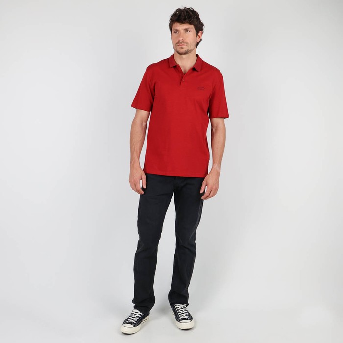 Oxbow Short sleeves straight cut cotton polo shirt. Q2NOSSA
