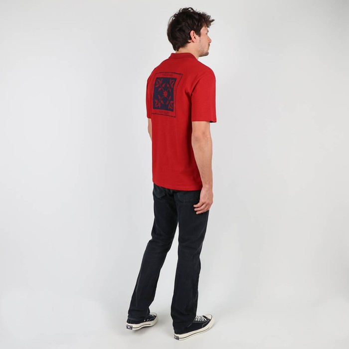 Oxbow Short sleeves straight cut cotton polo shirt. Q2NOSSA