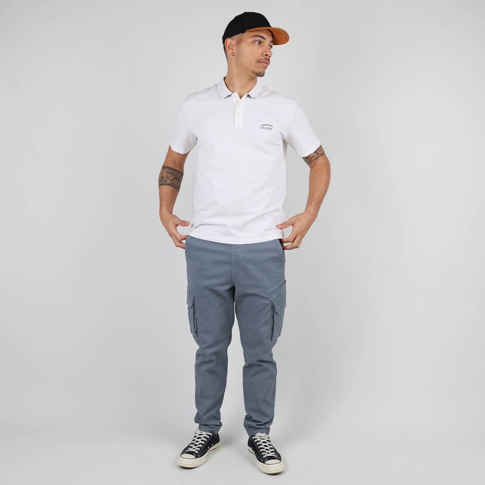 Oxbow Short sleeves straight cut cotton polo shirt. Q2NAZAK