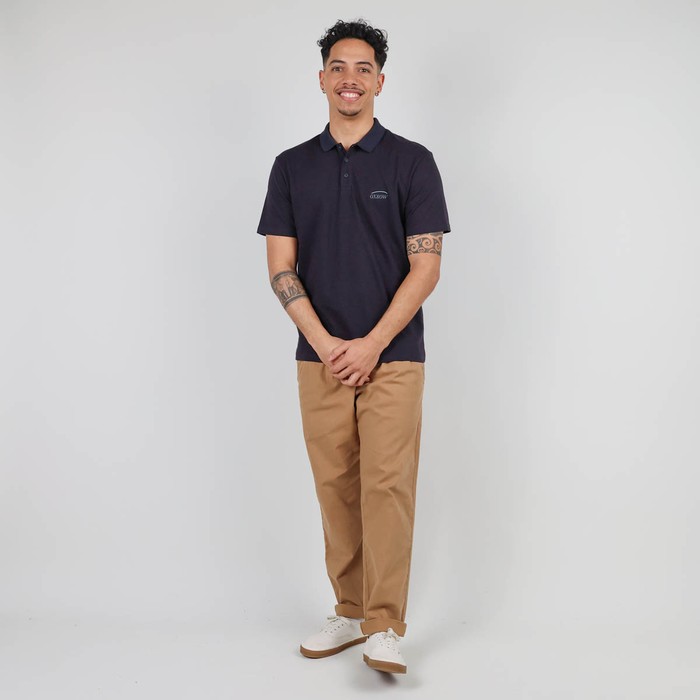 Oxbow Short sleeves straight cut cotton polo shirt. Q2NAZAK