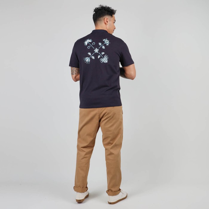 Oxbow Short sleeves straight cut cotton polo shirt. Q2NAZAK