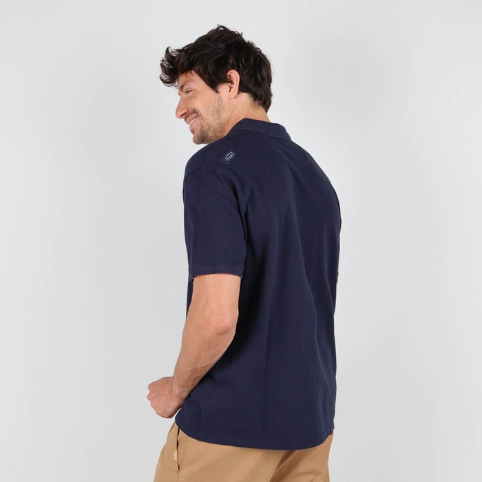 Oxbow Short sleeves straight cut cotton polo shirt. Q2NASDAK