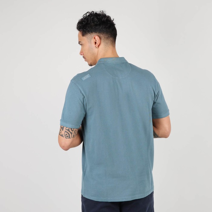 Oxbow Short sleeves straight cut cotton polo shirt. Q2NASDAK