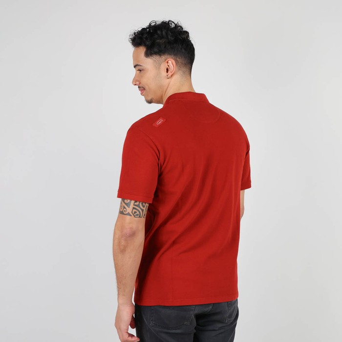 Oxbow Short sleeves straight cut cotton polo shirt. Q2NASDAK