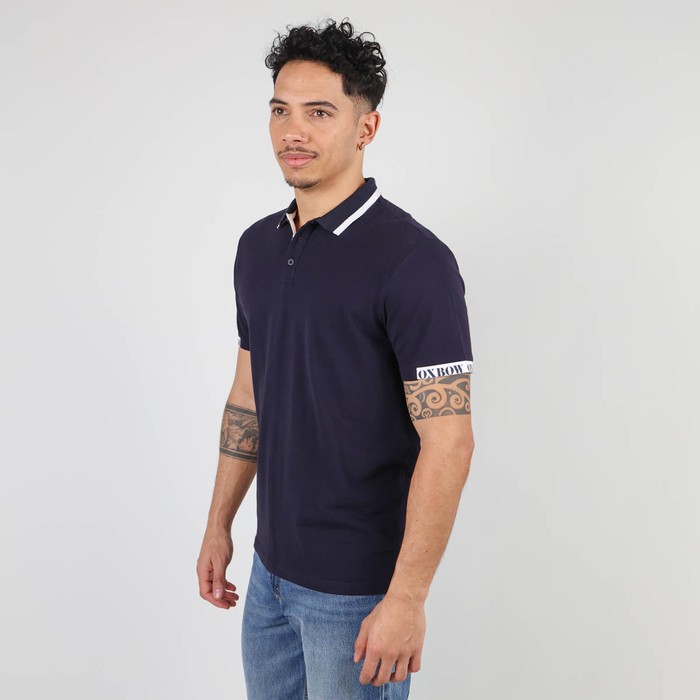 Oxbow Short sleeves straight cut cotton polo shirt. Q2NOPAI