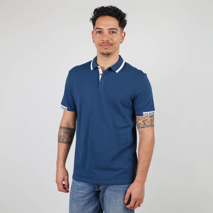 Oxbow Short sleeves straight cut cotton polo shirt. Q2NOPAI