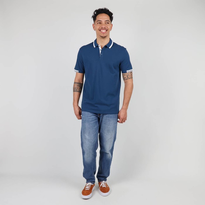 Oxbow Short sleeves straight cut cotton polo shirt. Q2NOPAI