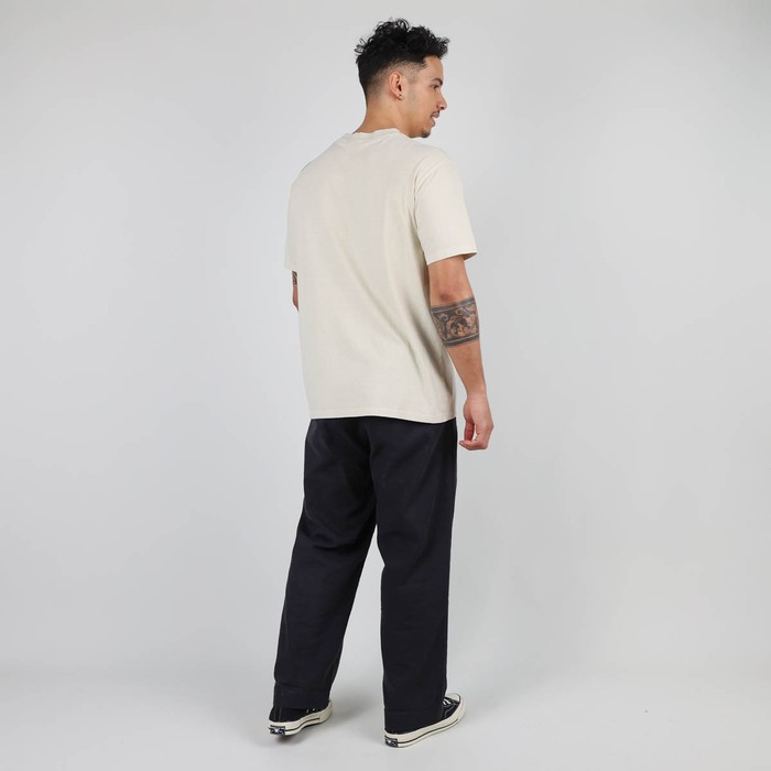 Oxbow Crew neck sort sleeves large cut linen tee-shirt. Q2TAMISE