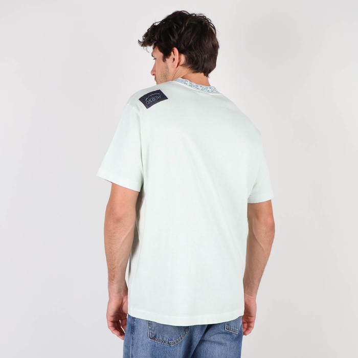 Oxbow Crew neck sort sleeves large cut organic cotton tee-shirt. Q2TINAGO