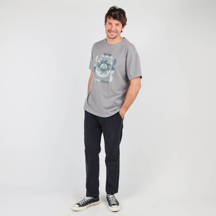 Oxbow Crew neck sort sleeves large cut organic cotton tee-shirt. Q2TEHU