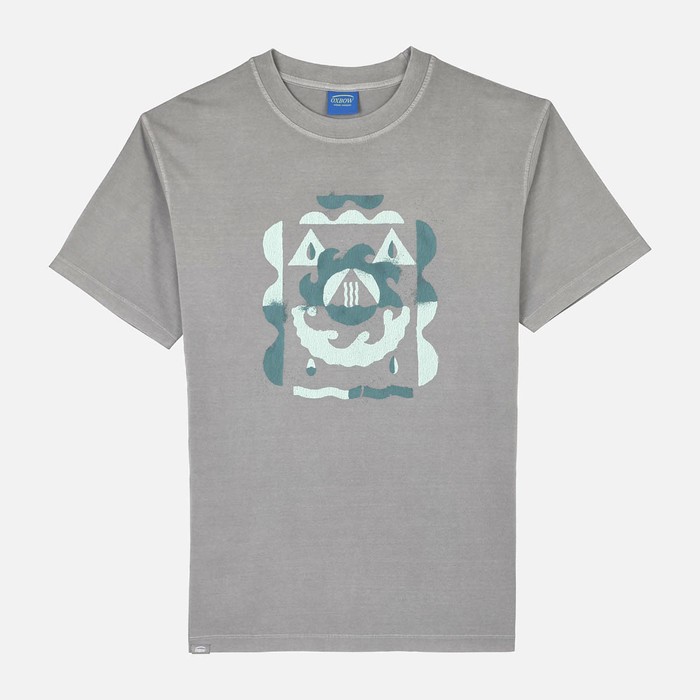 Oxbow Crew neck sort sleeves large cut organic cotton tee-shirt. Q2TEHU