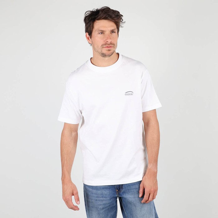 Oxbow Crew neck sort sleeves large cut organic cotton tee-shirt. Q2TOLMER