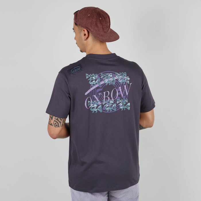 Oxbow Crew neck sort sleeves large cut organic cotton tee-shirt. Q2TUPAC