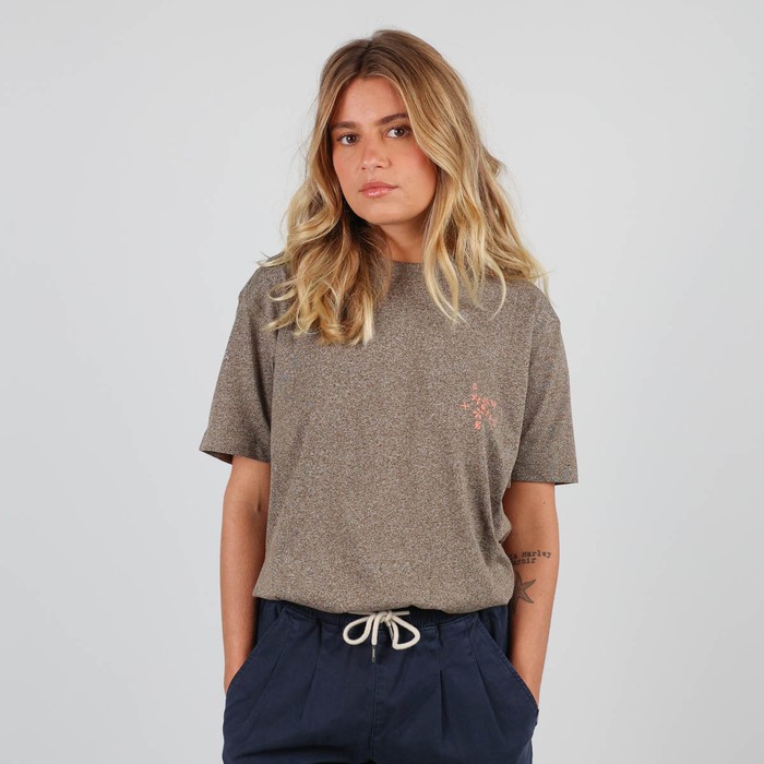 Oxbow Crew neck sort sleeves large cut mixed cotton/polyester tee-shirt. Q2TAPTI
