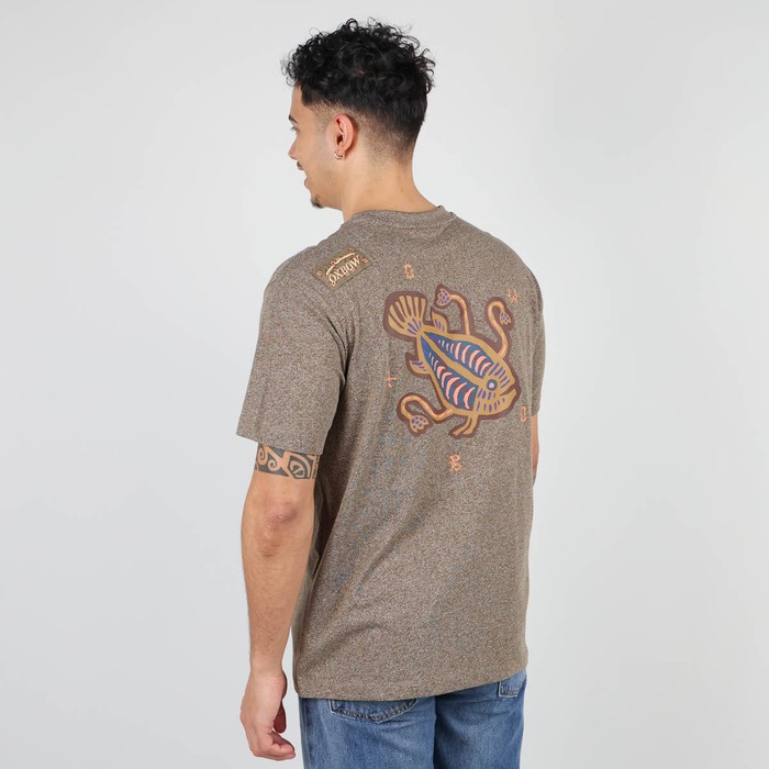 Oxbow Crew neck sort sleeves large cut mixed cotton/polyester tee-shirt. Q2TAPTI