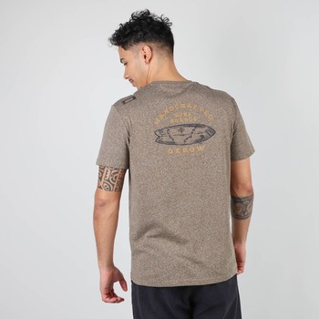 Oxbow Crew neck short sleeves straight cut mixed cotton/polyester tee-shirt. Q2TRIO