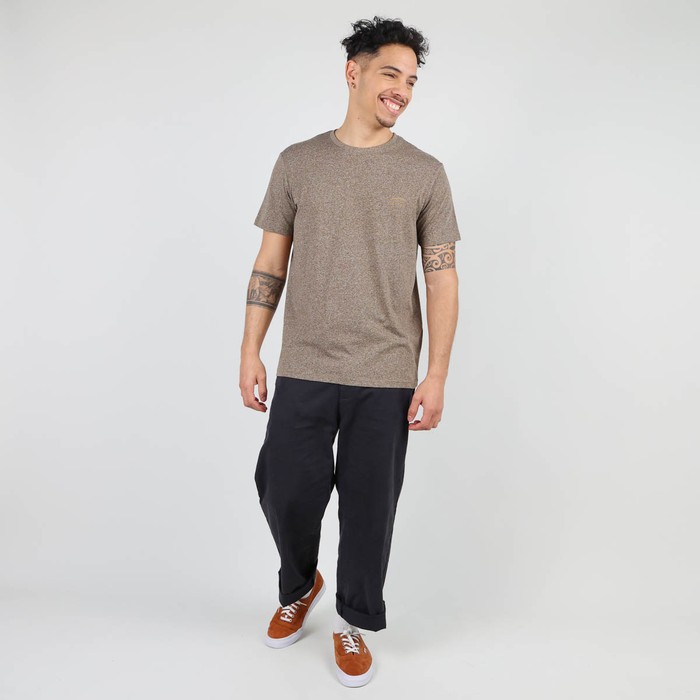 Oxbow Crew neck short sleeves straight cut mixed cotton/polyester tee-shirt. Q2TRIO