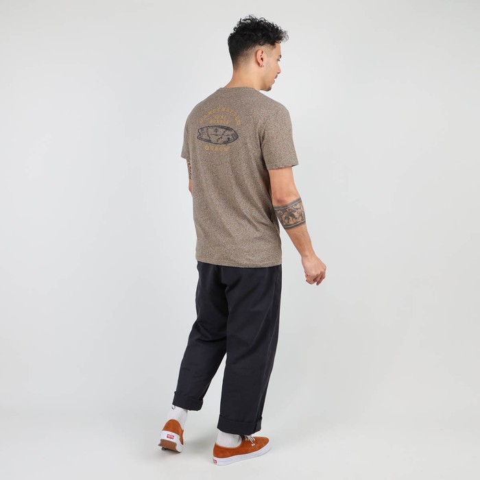 Oxbow Crew neck short sleeves straight cut mixed cotton/polyester tee-shirt. Q2TRIO