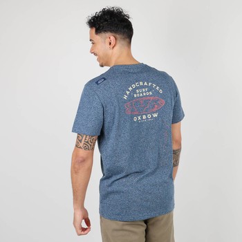 Oxbow Crew neck short sleeves straight cut mixed cotton/polyester tee-shirt. Q2TRIO