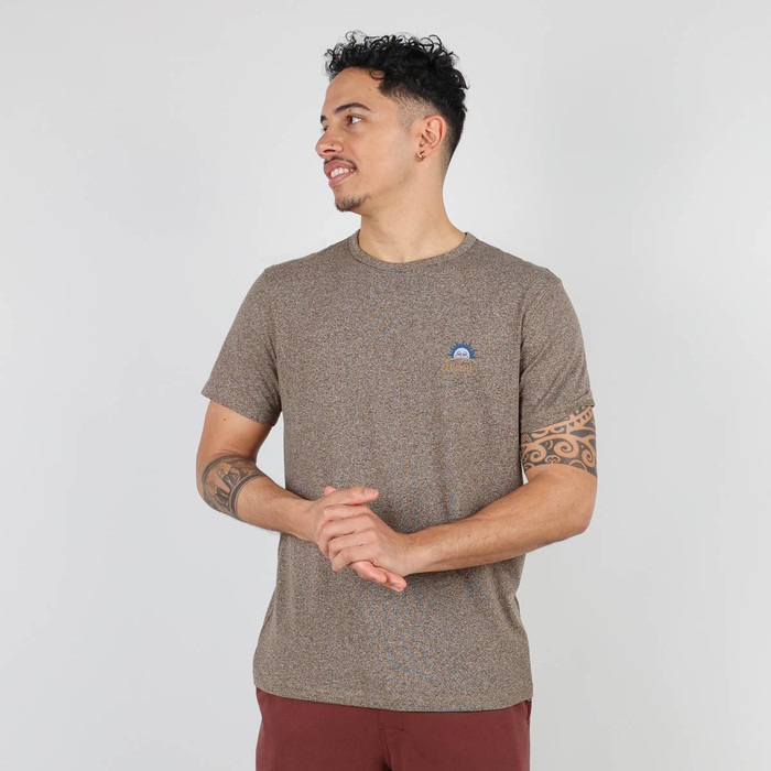 Oxbow Crew neck short sleeves straight cut cotton tee-shirt. Q2TAGHA