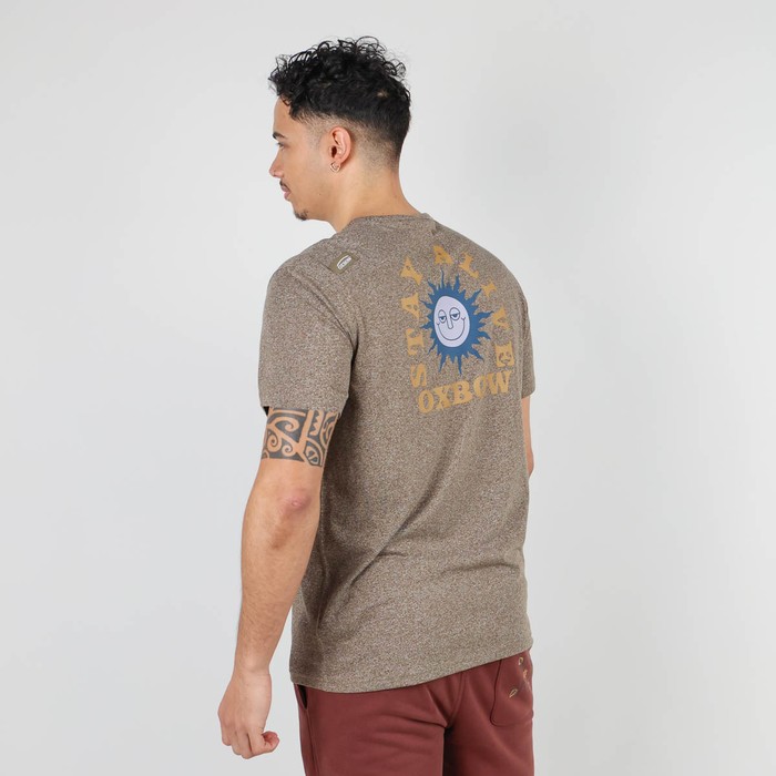 Oxbow Crew neck short sleeves straight cut cotton tee-shirt. Q2TAGHA