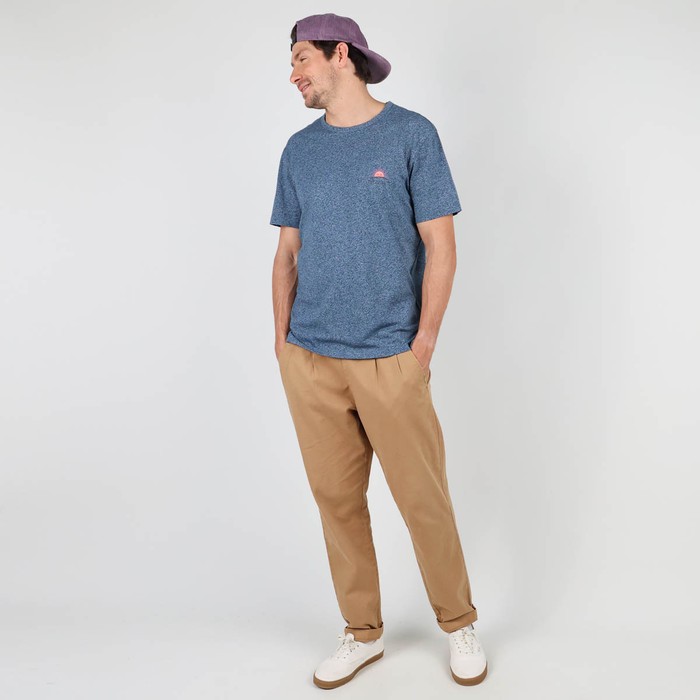 Oxbow Crew neck short sleeves straight cut cotton tee-shirt. Q2TAGHA
