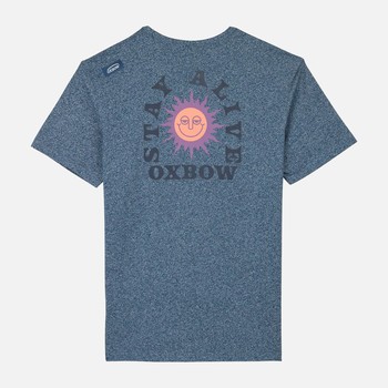 Oxbow Crew neck short sleeves straight cut cotton tee-shirt. Q2TAGHA