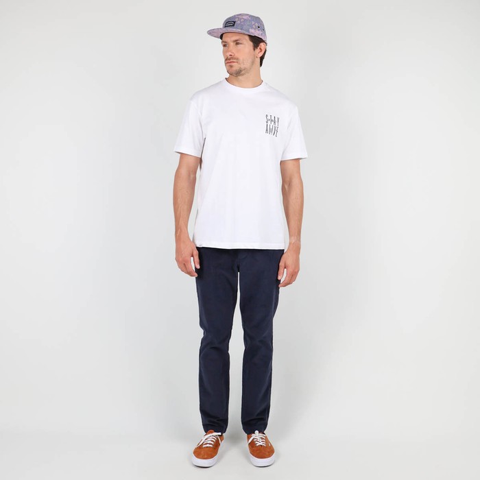 Oxbow Crew neck sort sleeves large cut organic cotton tee-shirt. Q2TELARA