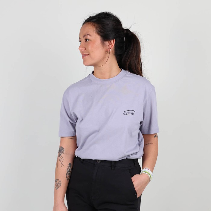 Oxbow Crew neck sort sleeves large cut organic cotton tee-shirt. Q2TRAVIS