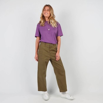 Oxbow Crew neck sort sleeves large cut organic cotton tee-shirt. Q2TRAVIS