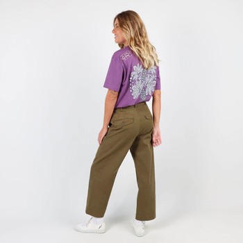 Oxbow Crew neck sort sleeves large cut organic cotton tee-shirt. Q2TRAVIS