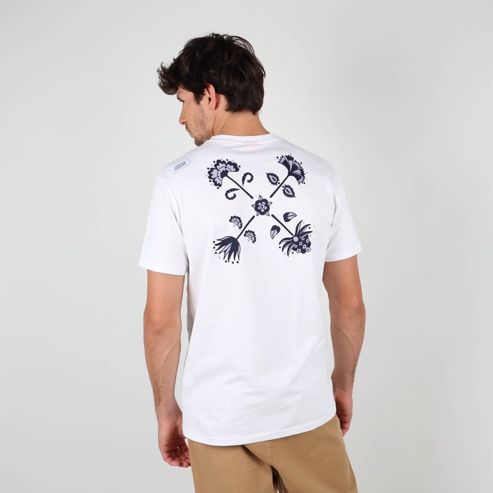 Oxbow Crew neck short sleeves straight cut organic cotton tee-shirt. Q2TEZAK