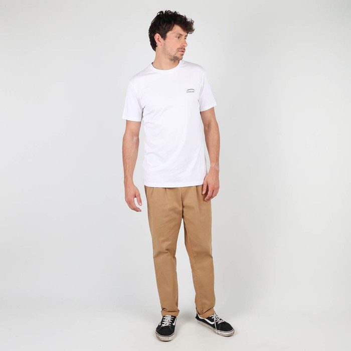 Oxbow Crew neck short sleeves straight cut organic cotton tee-shirt. Q2TEZAK